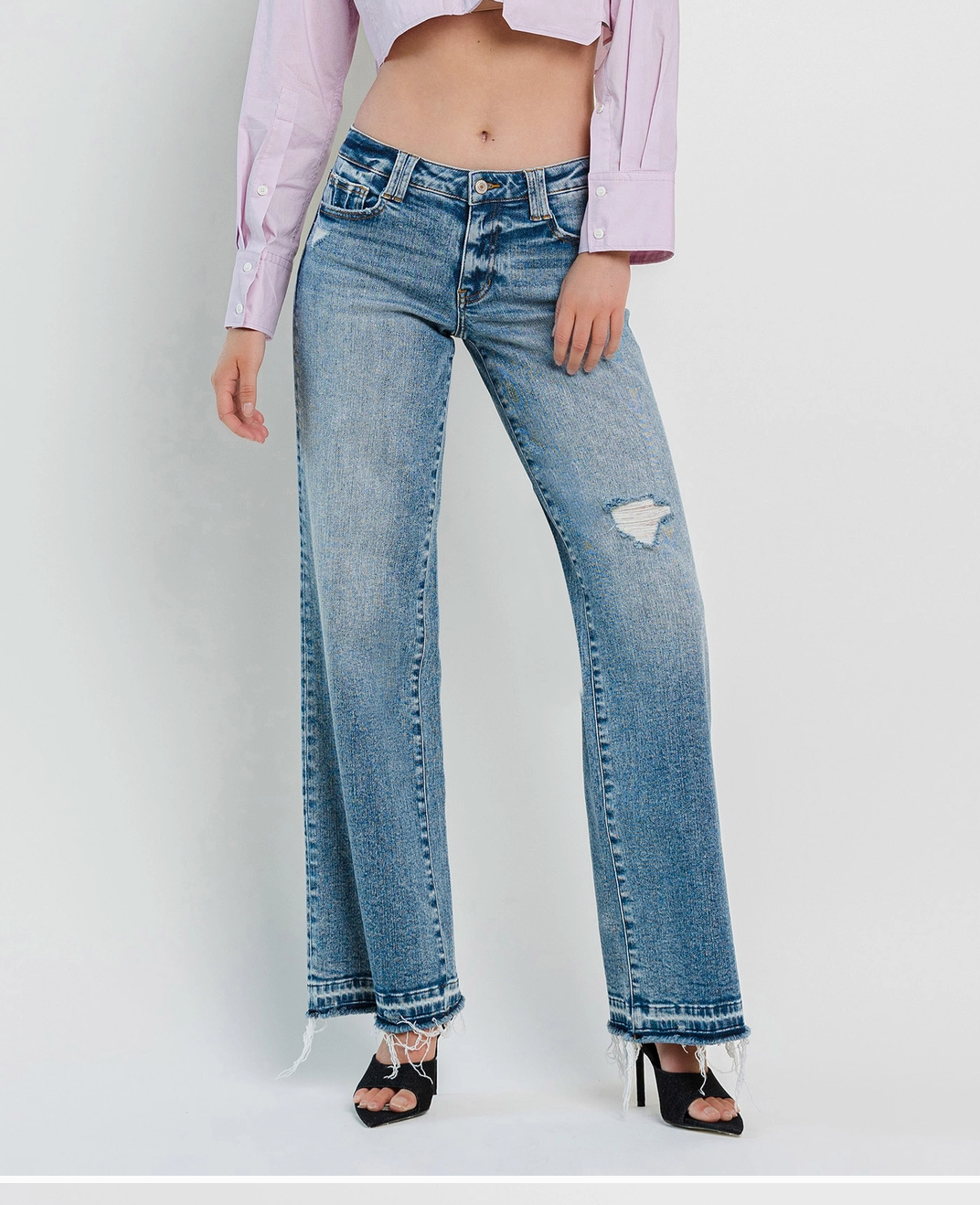 HR WIDE LEG TUMMY CONTR