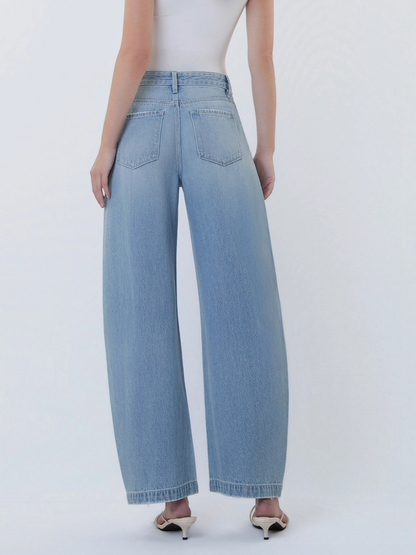 HR PLEATED TAB BARREL LEG