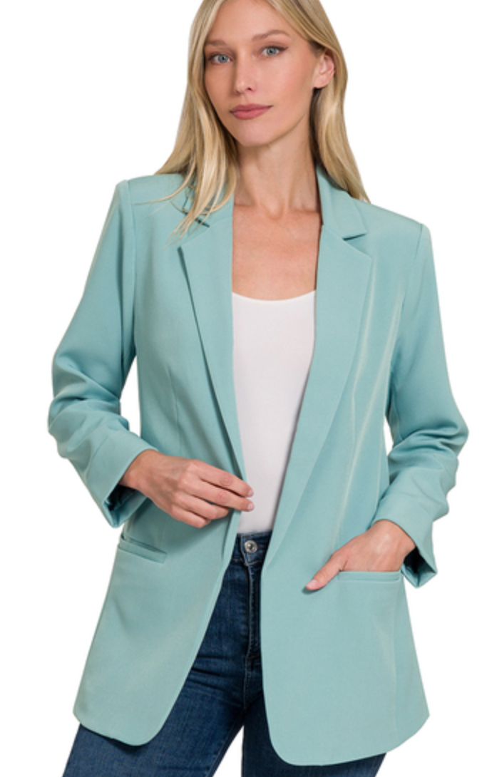 LONG SLV CLASSIC BLAZER