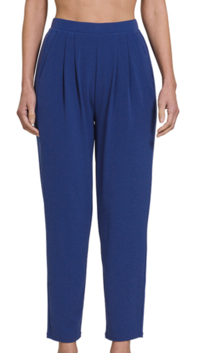 PLEATED  WAIST PANTS
