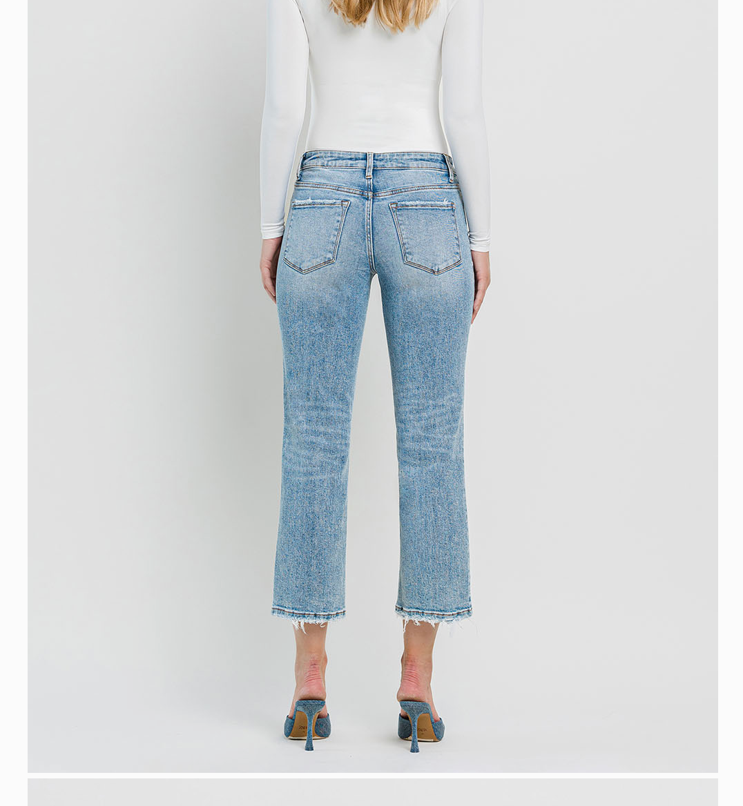 HR CROPPED STRAIGHT JEAN