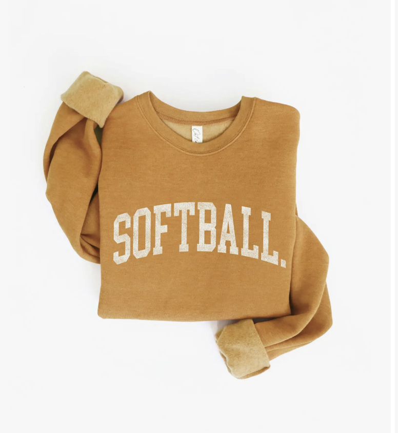 SOFTBALL CREWNECK SWSHRT