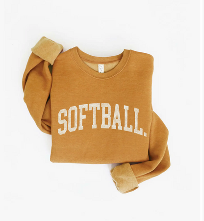 SOFTBALL CREWNECK SWSHRT