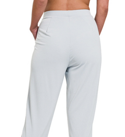 PLEATED  WAIST PANTS