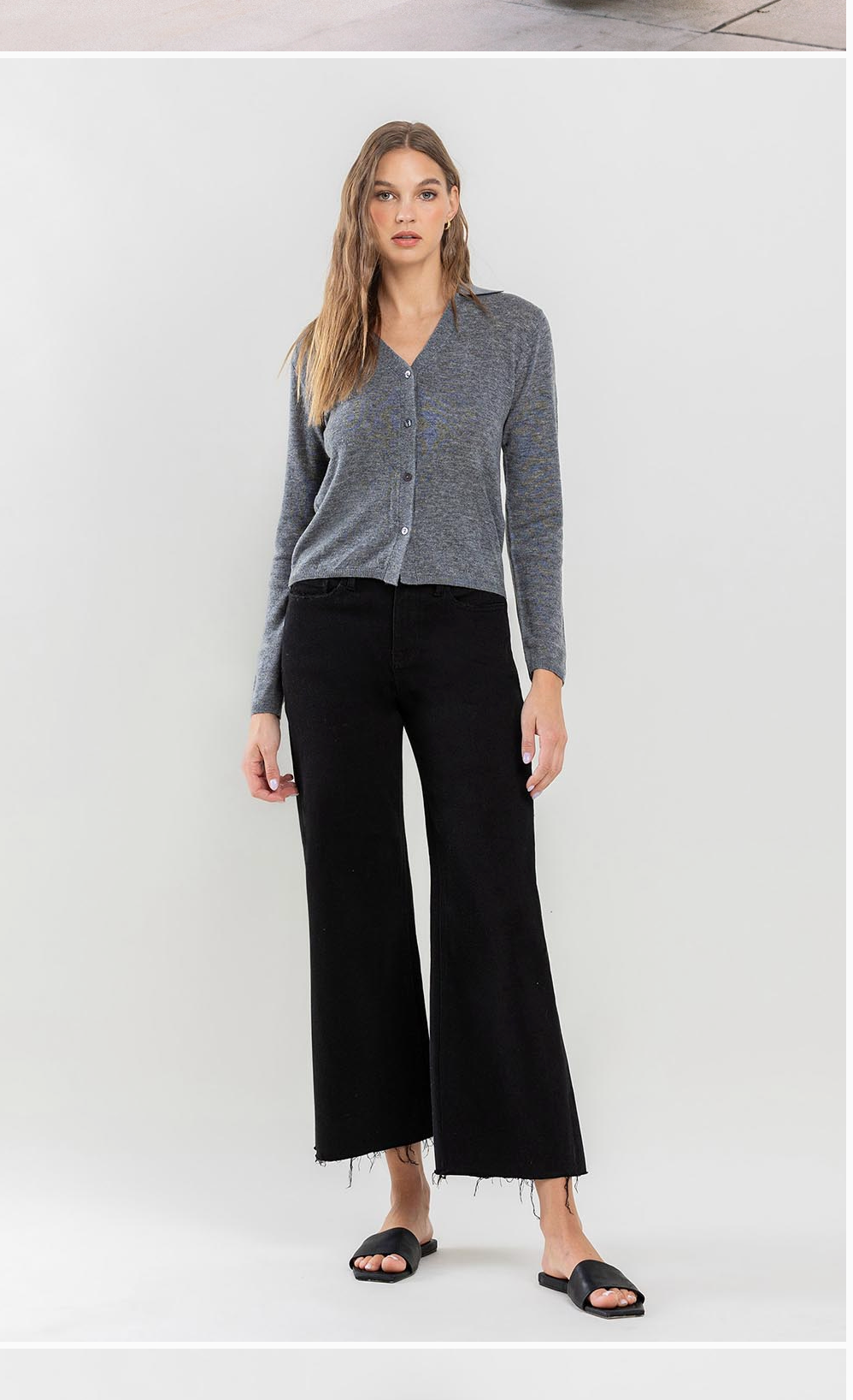 HR RAW EDGE WIDE CROP