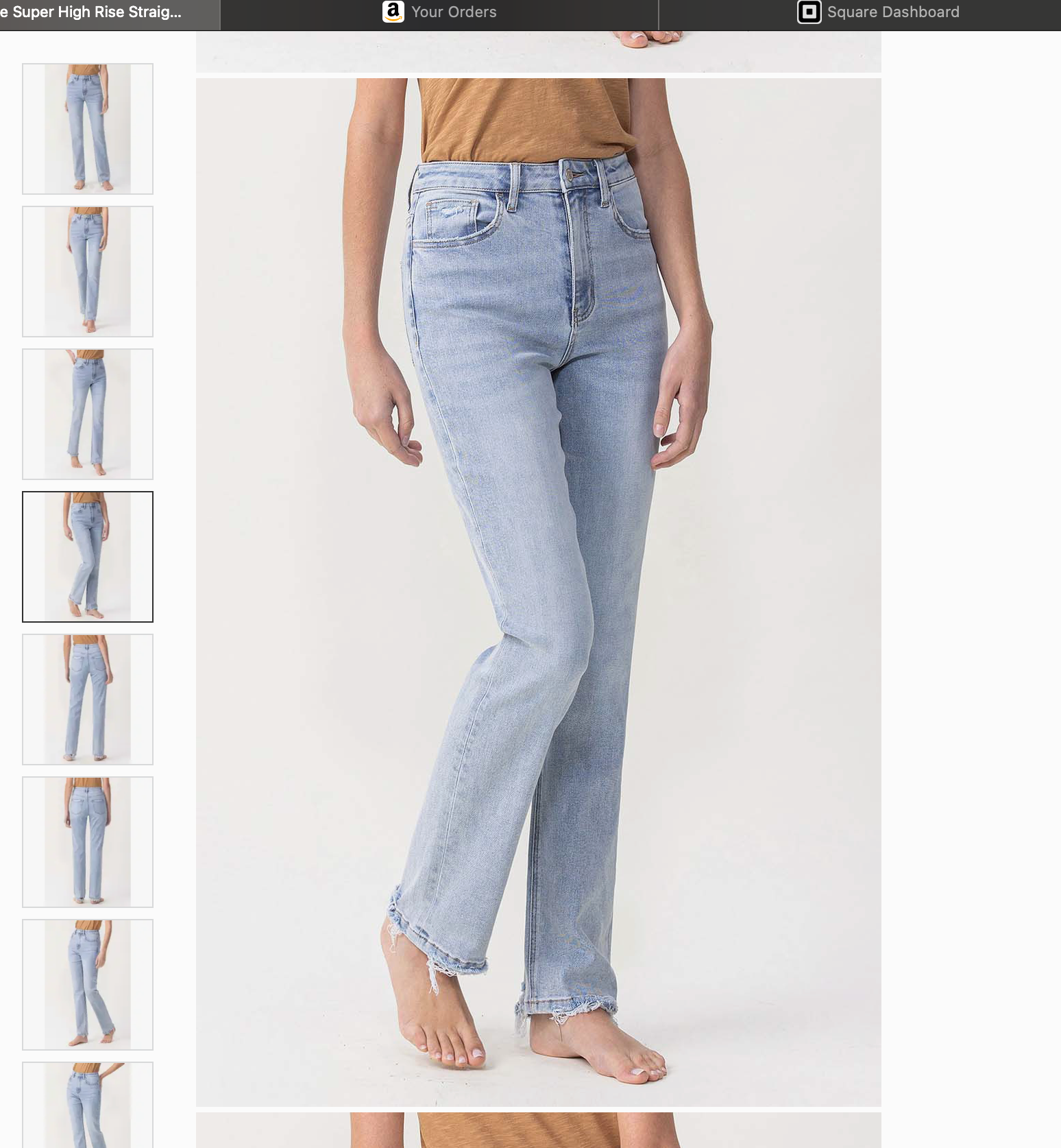 90s VINTAGE HR STRAIGHT