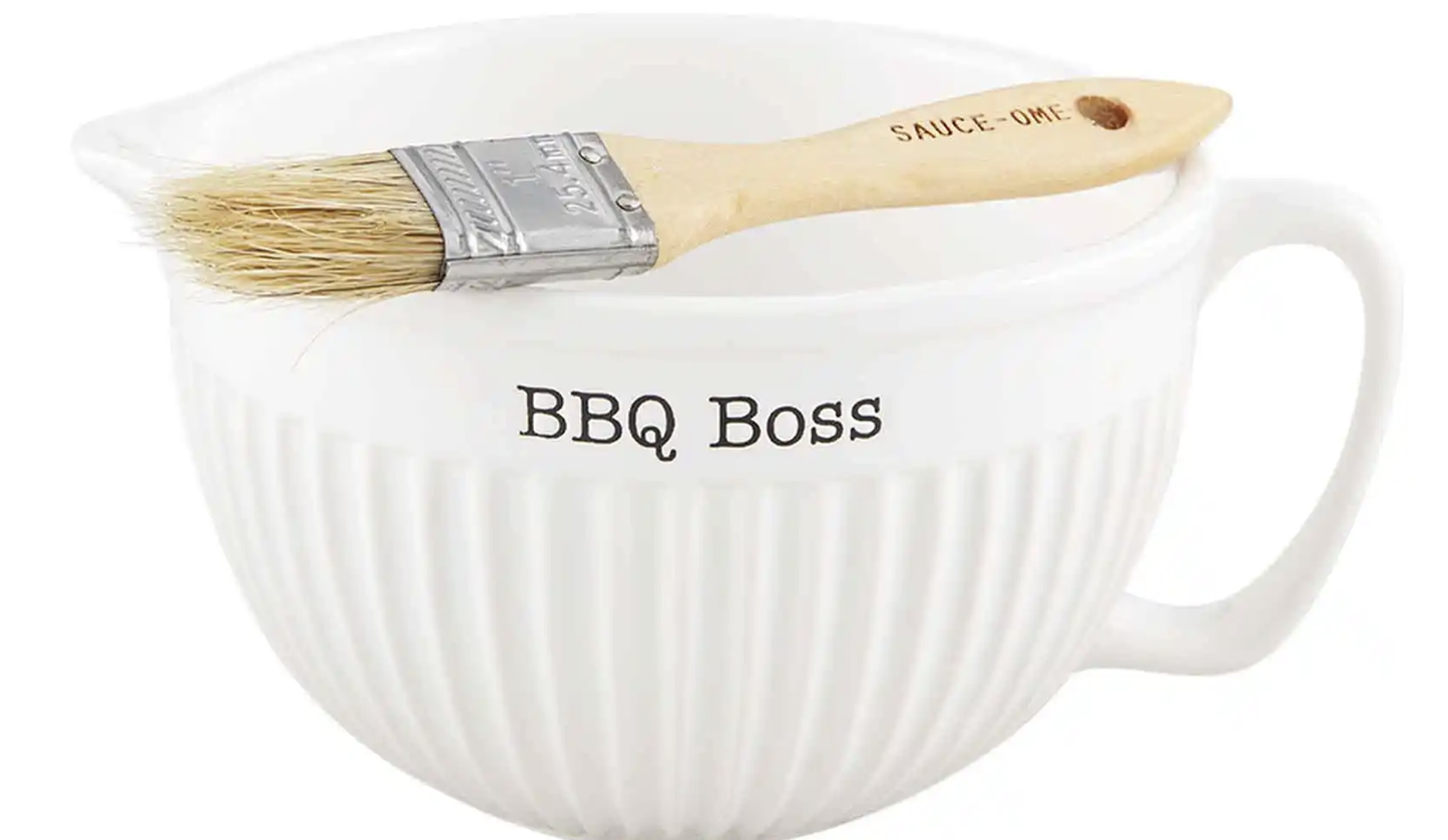 BBQ BOSS SAUCE/BRUSH SET