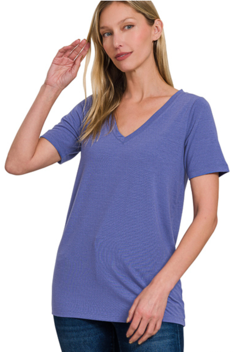 TRIBLEND VNK S/SLV TEE
