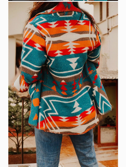 AZTEC PRINTED JACKET