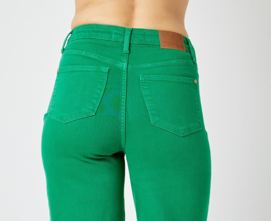 HR TUMMY CONTR CROP WIDELEG