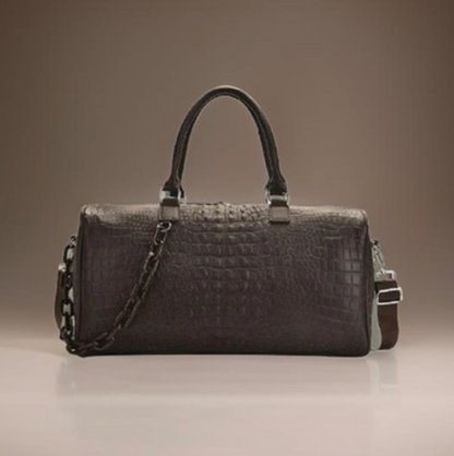 VEGAN LTHR WEEKENDER BAG