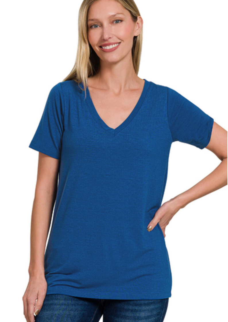 TRIBLEND VNK S/SLV TEE