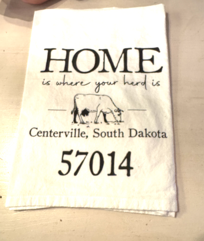 HOME HERD IS TOWEL