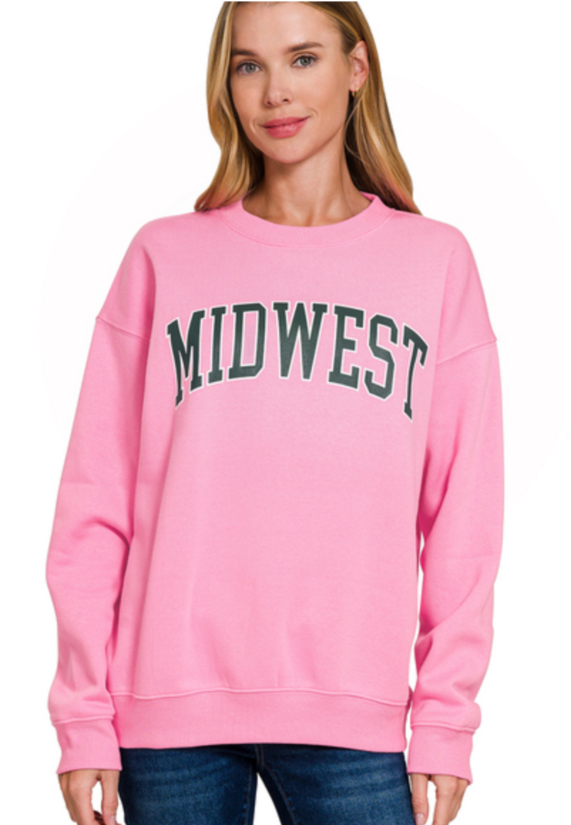 MIDWEST FLEECE CREW NECK