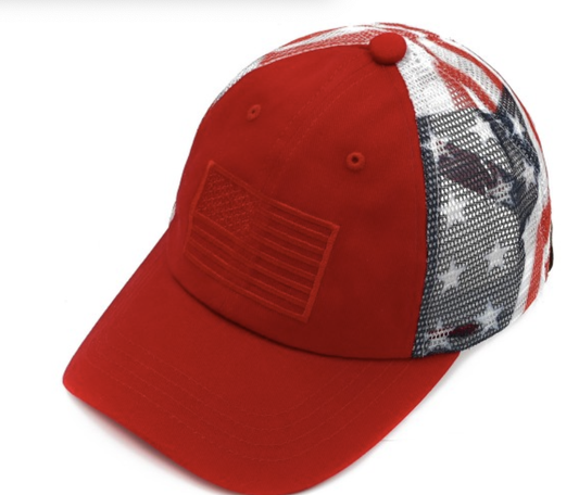 AMERICAN FLAG CAP