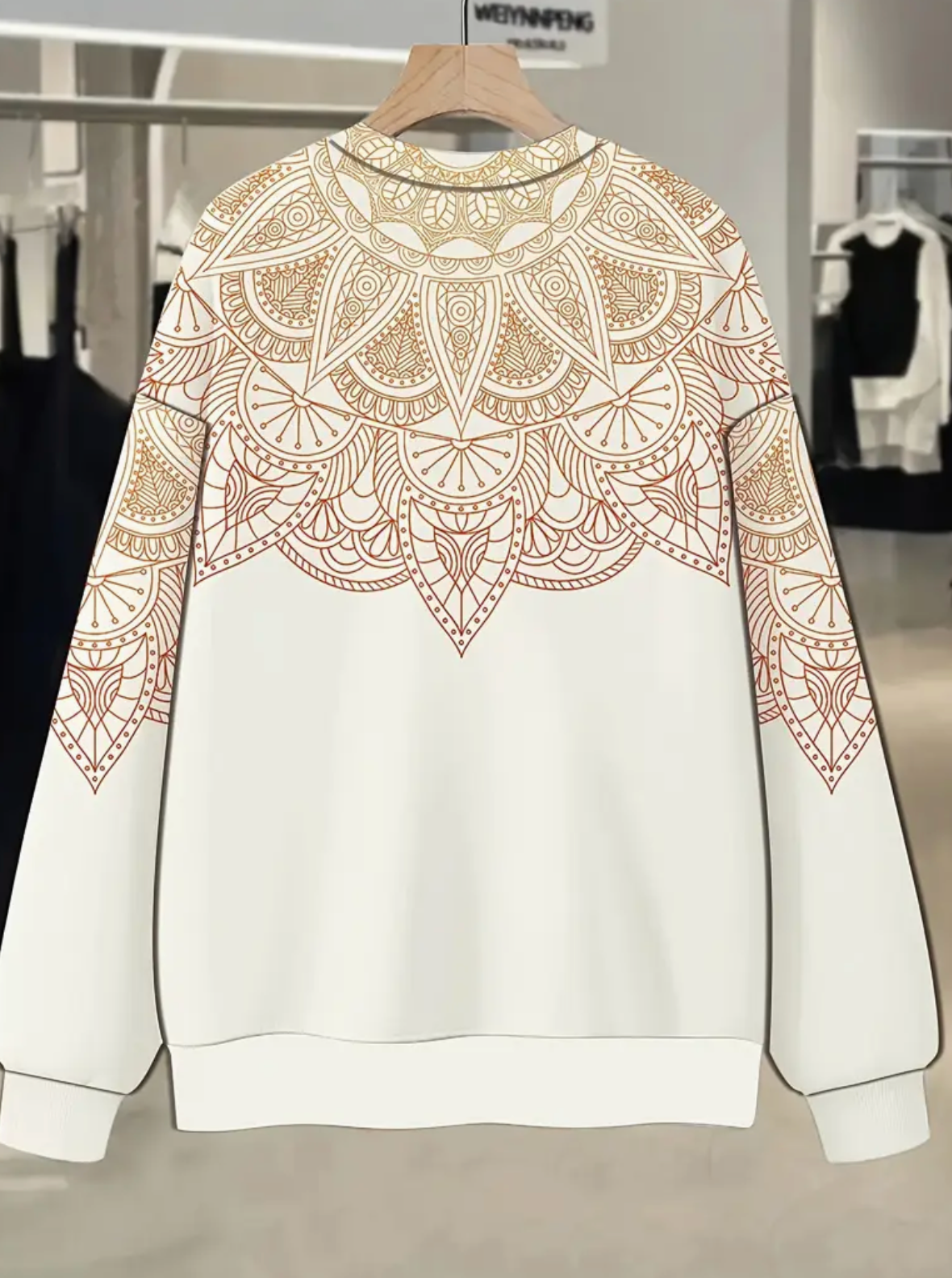 BOHO MANDALA PULLOVER