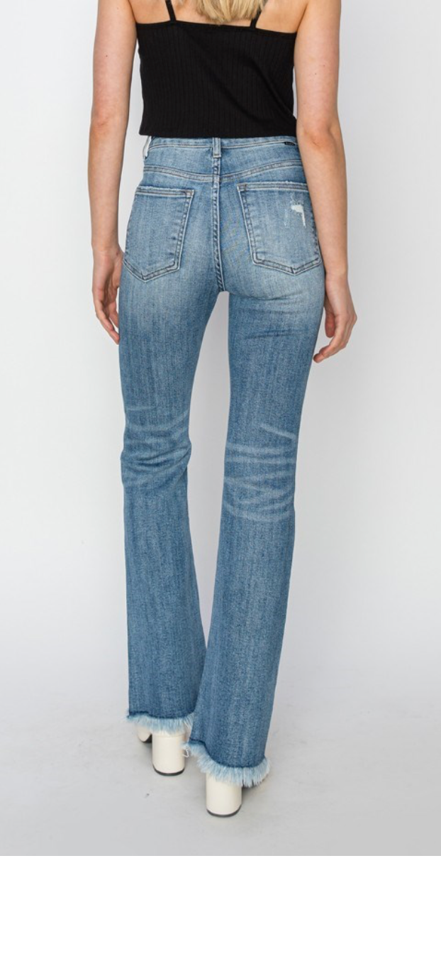 HR VINT FRAYED BOOTCUT