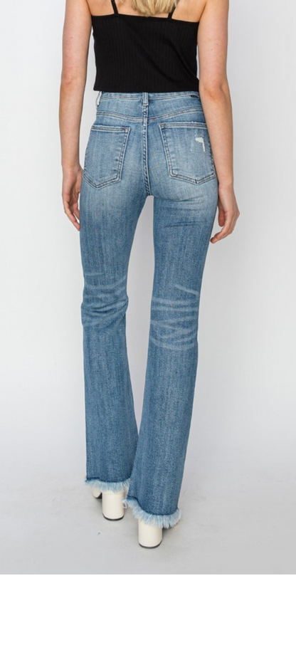 HR VINT FRAYED BOOTCUT
