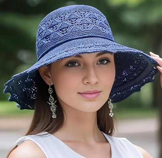 WIDE BRIM BUCKET HAT