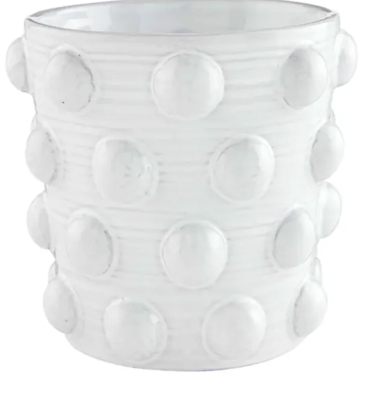 ALL OVER BEADED POT