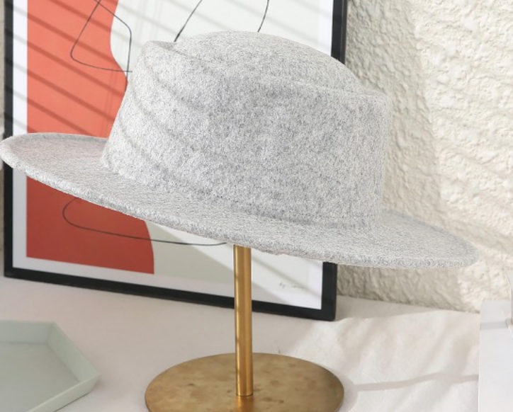 FELT WIDE BRIMMED HAT