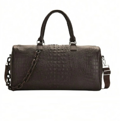 VEGAN LTHR WEEKENDER BAG