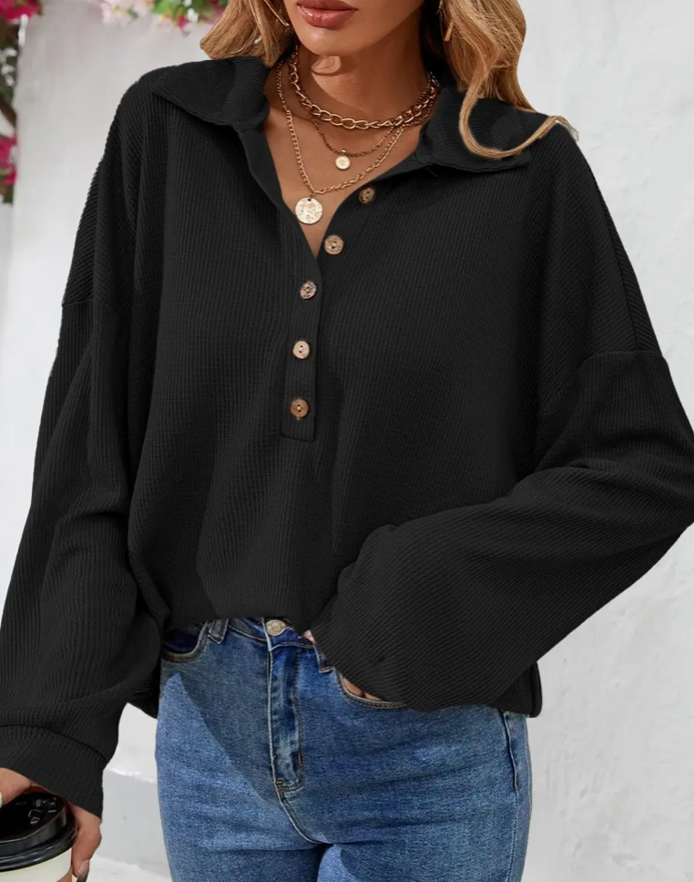 LAPEL BUTTON TOP