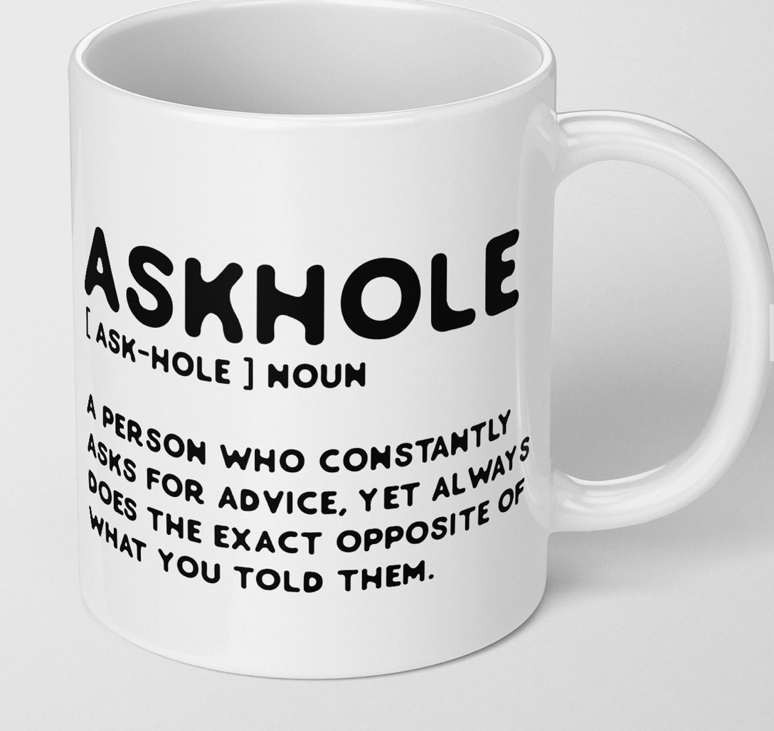 ASKHOLE COFMUG