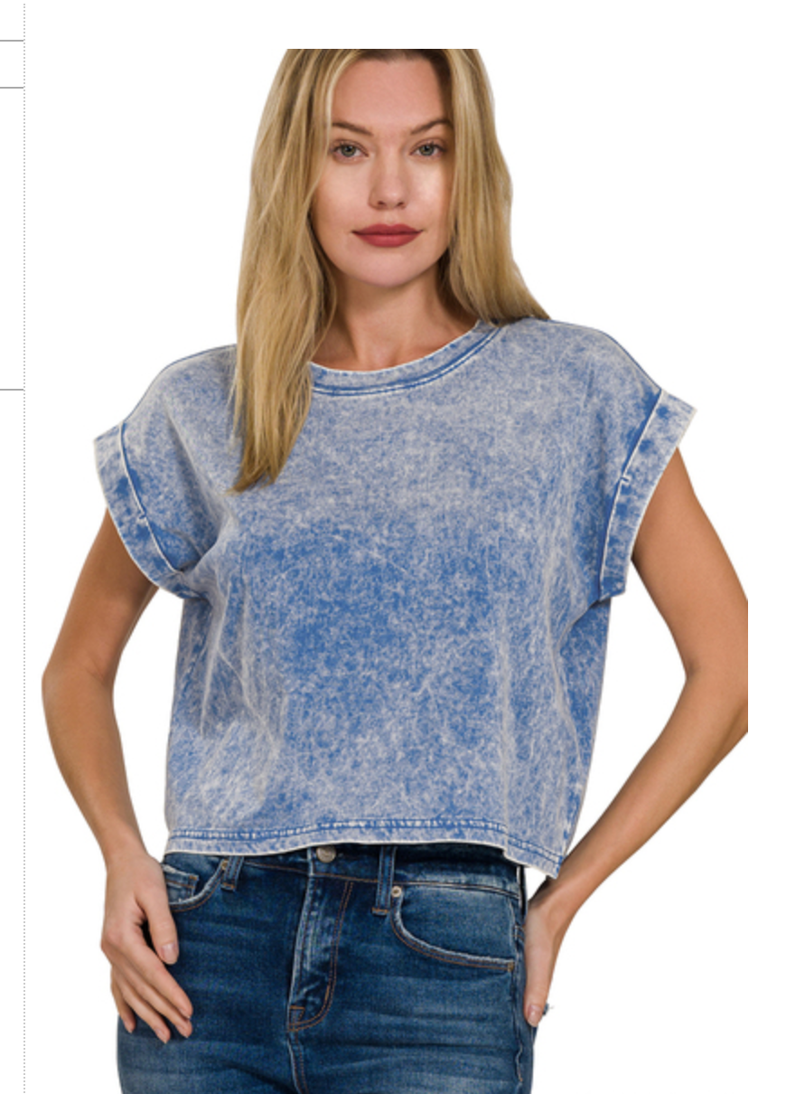 COTTON WSHD SHORT CUFF SLV