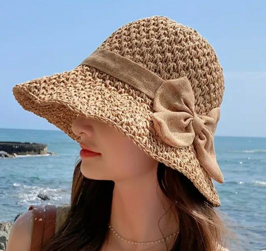 WOVEN BUCKET HAT