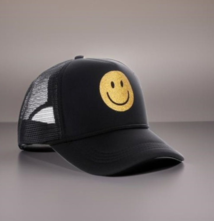 BE HAPPY TRUCKER CAP