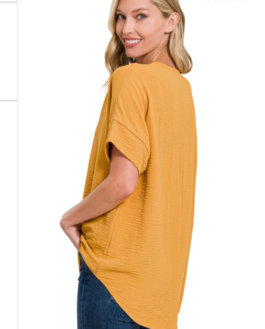 AIRFLOW SPLITNECK TOP