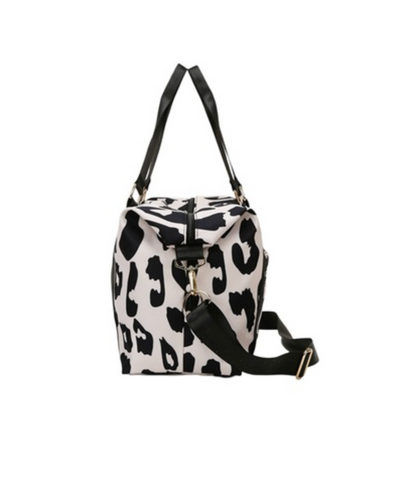 LEOPARD DUFFLE BAG