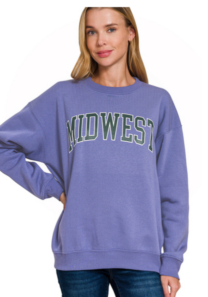 MIDWEST FLEECE CREW NECK