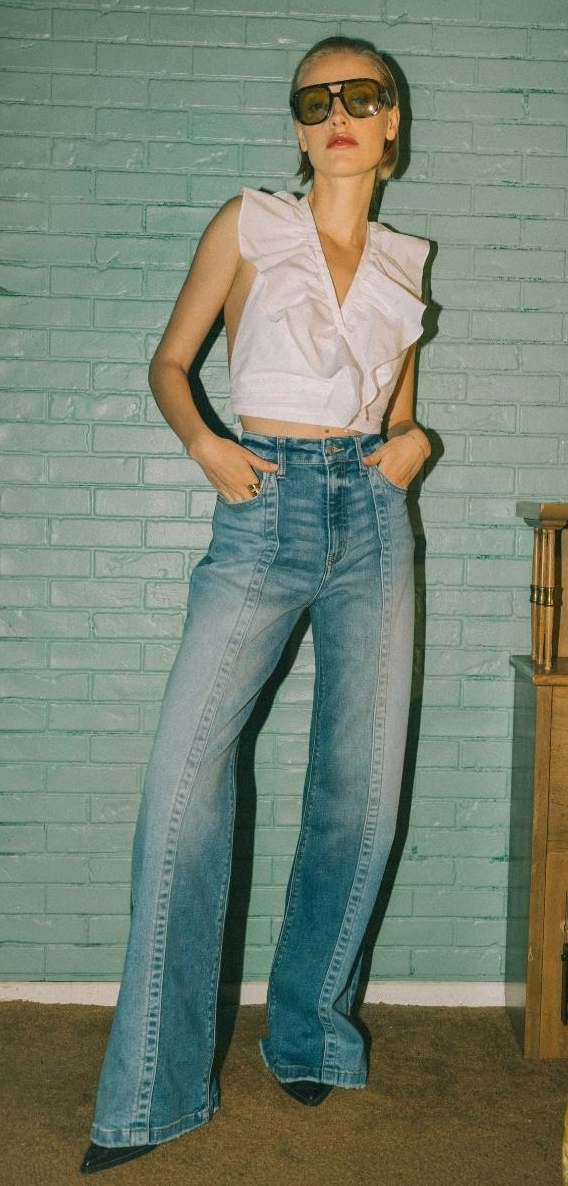 HR 90s VINT TUMMY CONT FLARE