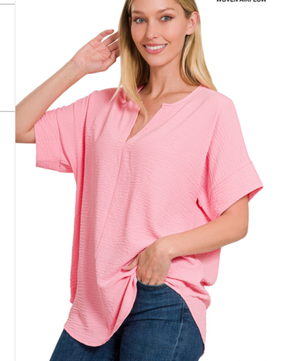 AIRFLOW SPLITNECK TOP