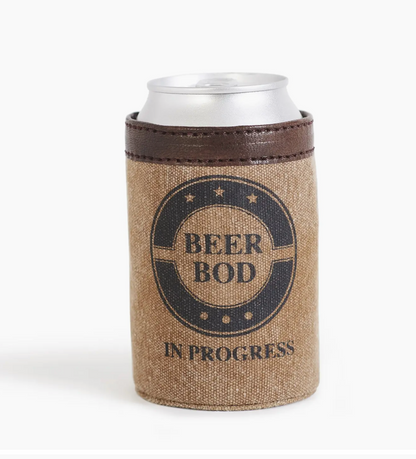 BEER BOD CANVAS CAN COVER