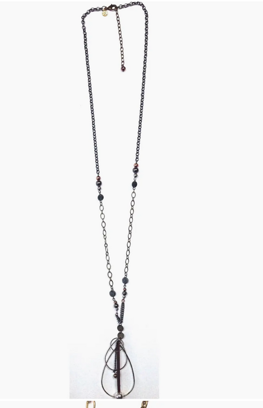 MIXED CHAINS PENDANT