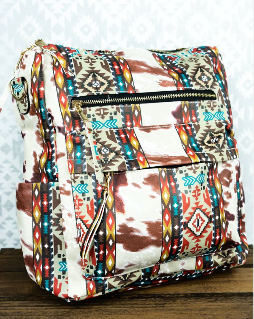 WESTERN FX LTHR BACKPACK
