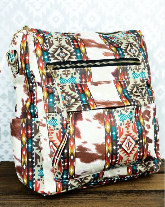 WESTERN FX LTHR BACKPACK