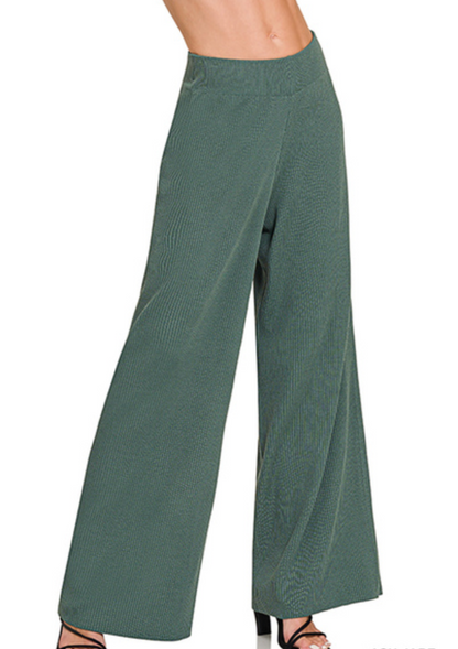 VISCOSE SWEATER PANTS