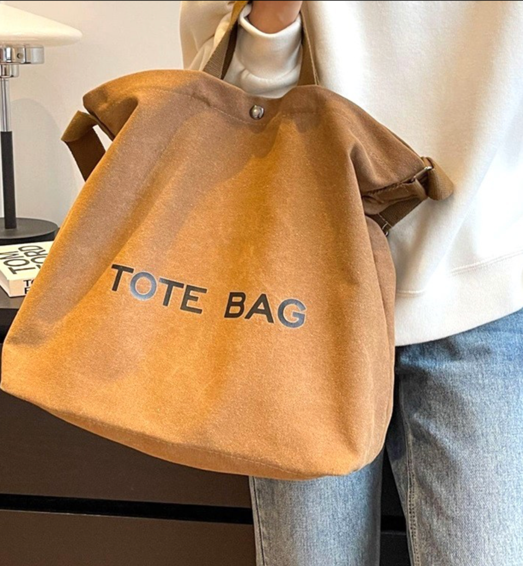 CANVAS 'TOTE' BAG