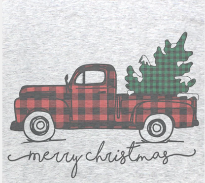 BUFF PLAID CHRISTMAS L/SLV