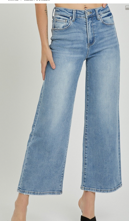 HR WIDE CROP JEAN