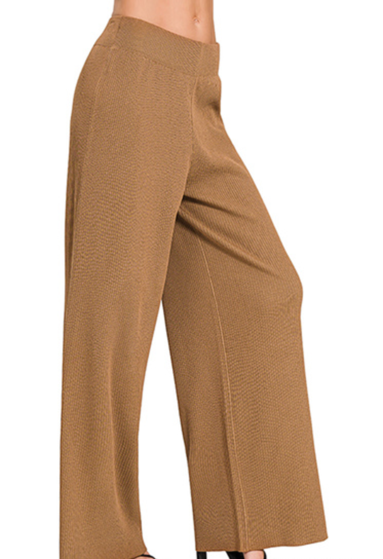 VISCOSE SWEATER PANTS