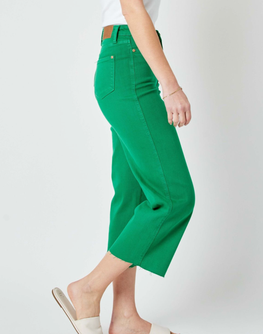 HR TUMMY CONTR CROP WIDELEG