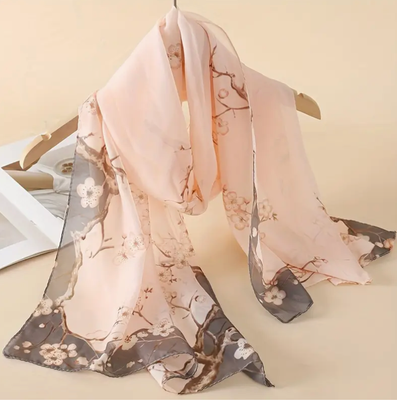 FLORAL PRINT SCARF