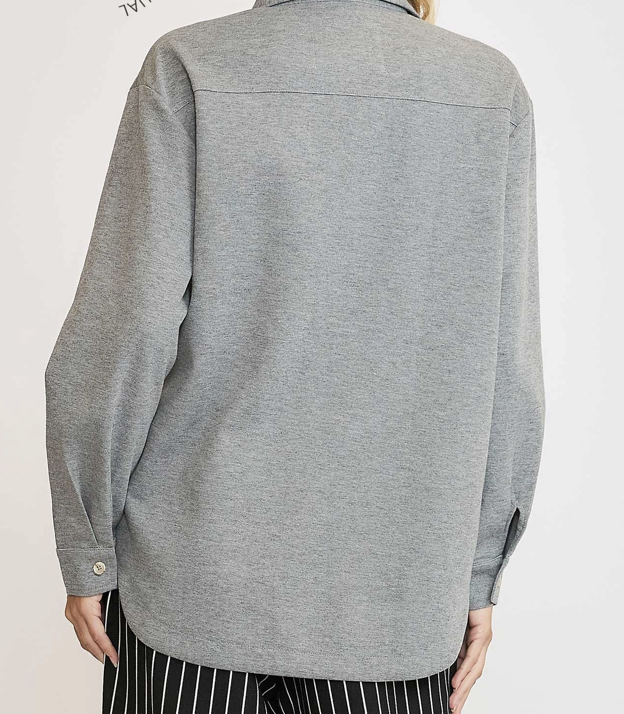 LUXEKNIT OVERSIZED SHIRT JACKET