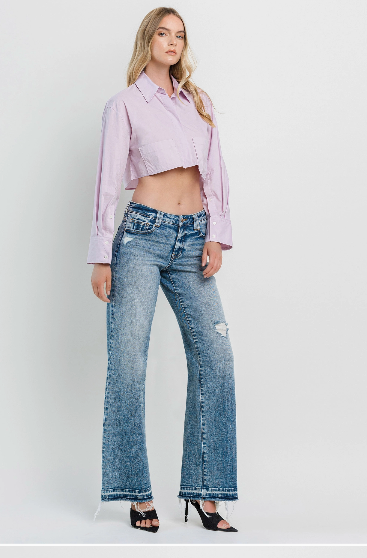 HR WIDE LEG TUMMY CONTR