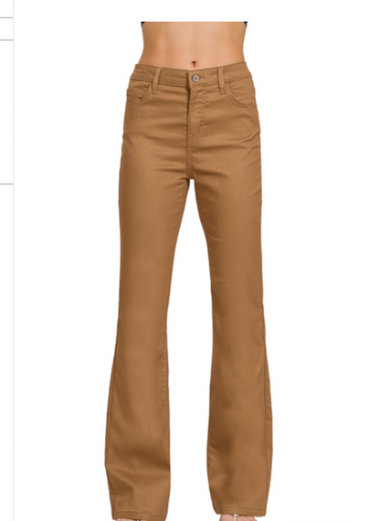 HR BOOT COLOR DENIM PANTS